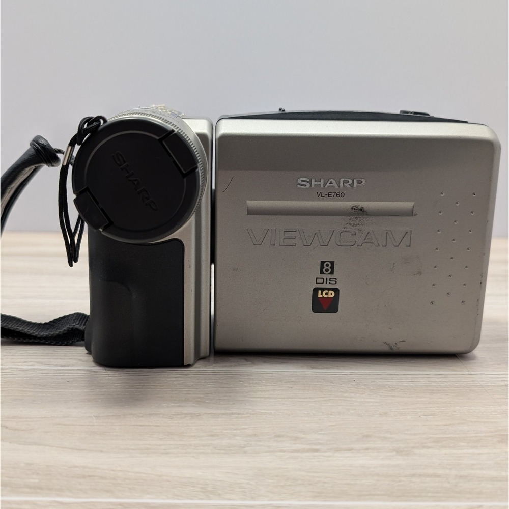Sharp Viewcam VL-E760U For Parts As Is For Repair Untested Unable to Test